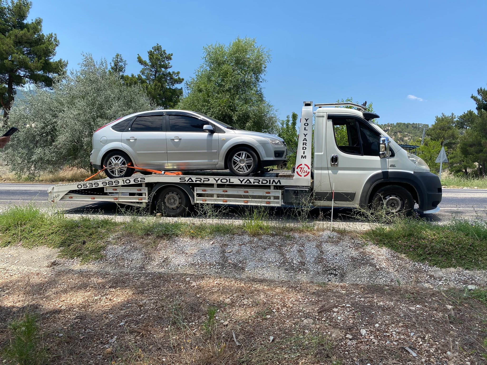 sarp yol yardim cekici araci denizli